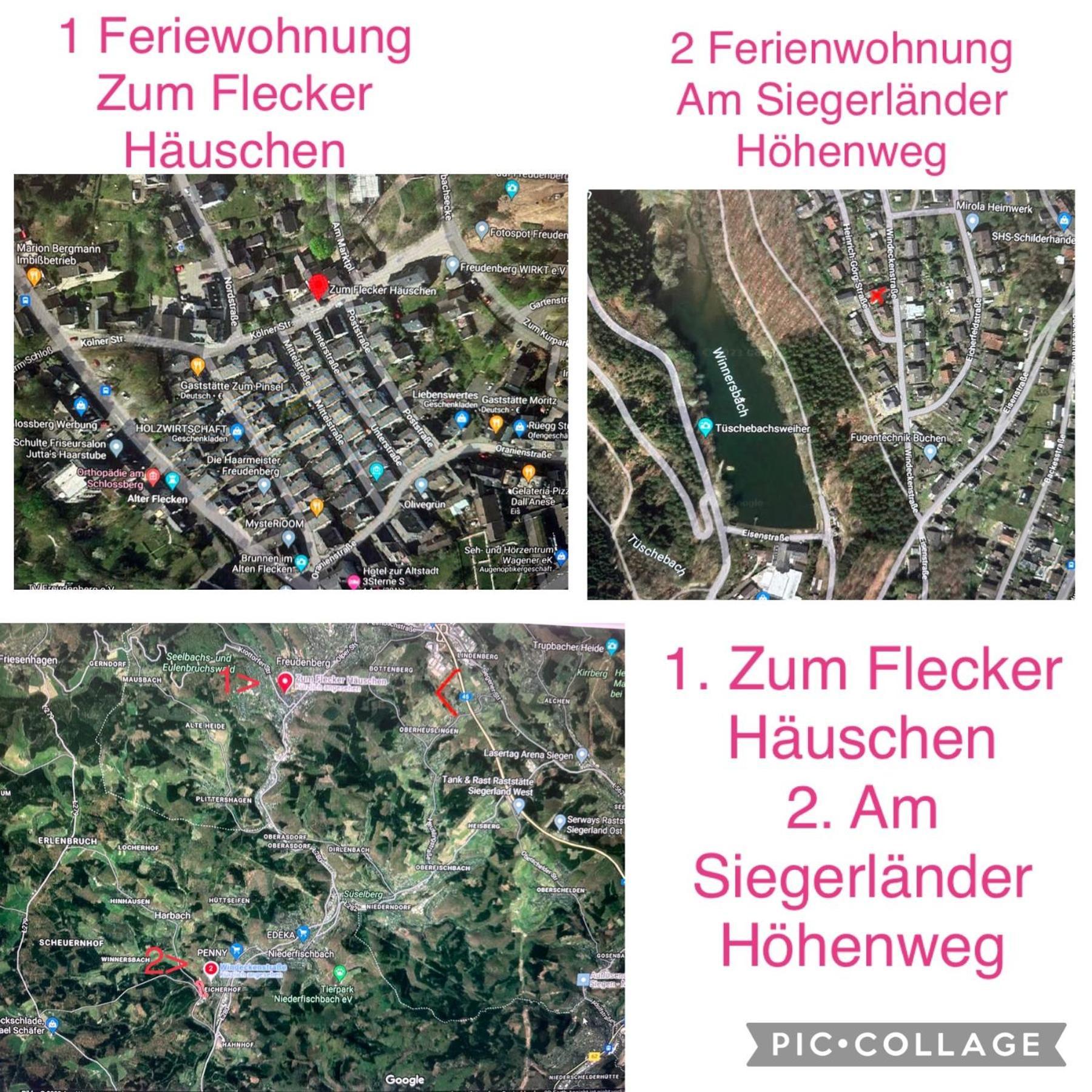 Ferienwohnung " Zum Flecker Haeuschen" In Der Altstadt Freudenberg Freudenberg  Exteriér fotografie